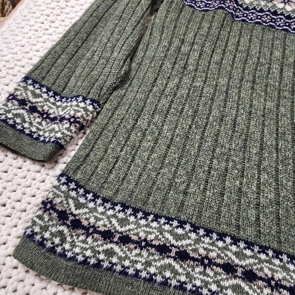 Vtg Fashion Bug Fair Isle Winter Sweater Size 18/20 - Picture 4 of 7